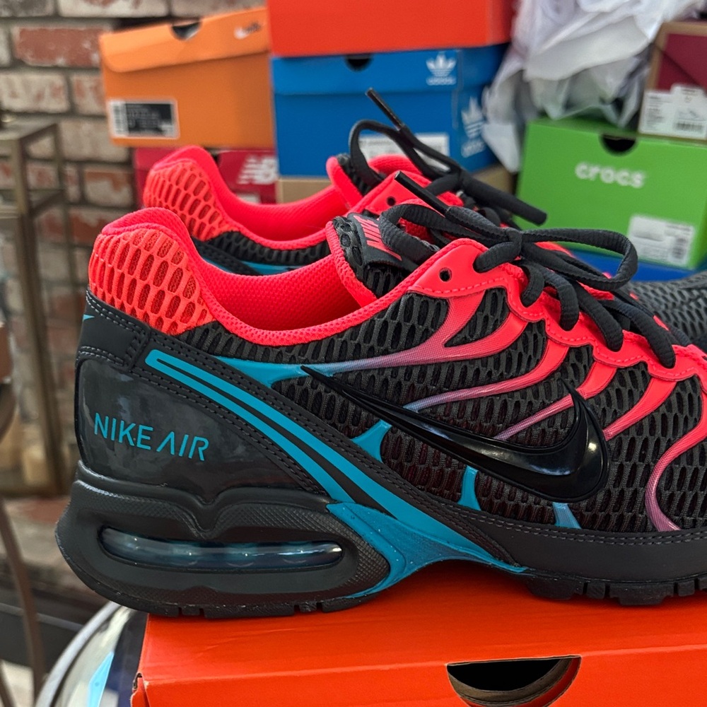 Nike Air Max Torch 4 Running Shoes Black Blue Lagoon 343846-046 Men’s 10.5 - Picture 3 of 10